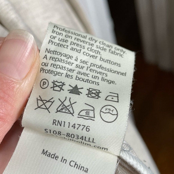 3.1 Phillip Lim | Coated Linen Trench Coat in Cream 10 - Picture 10 of 15